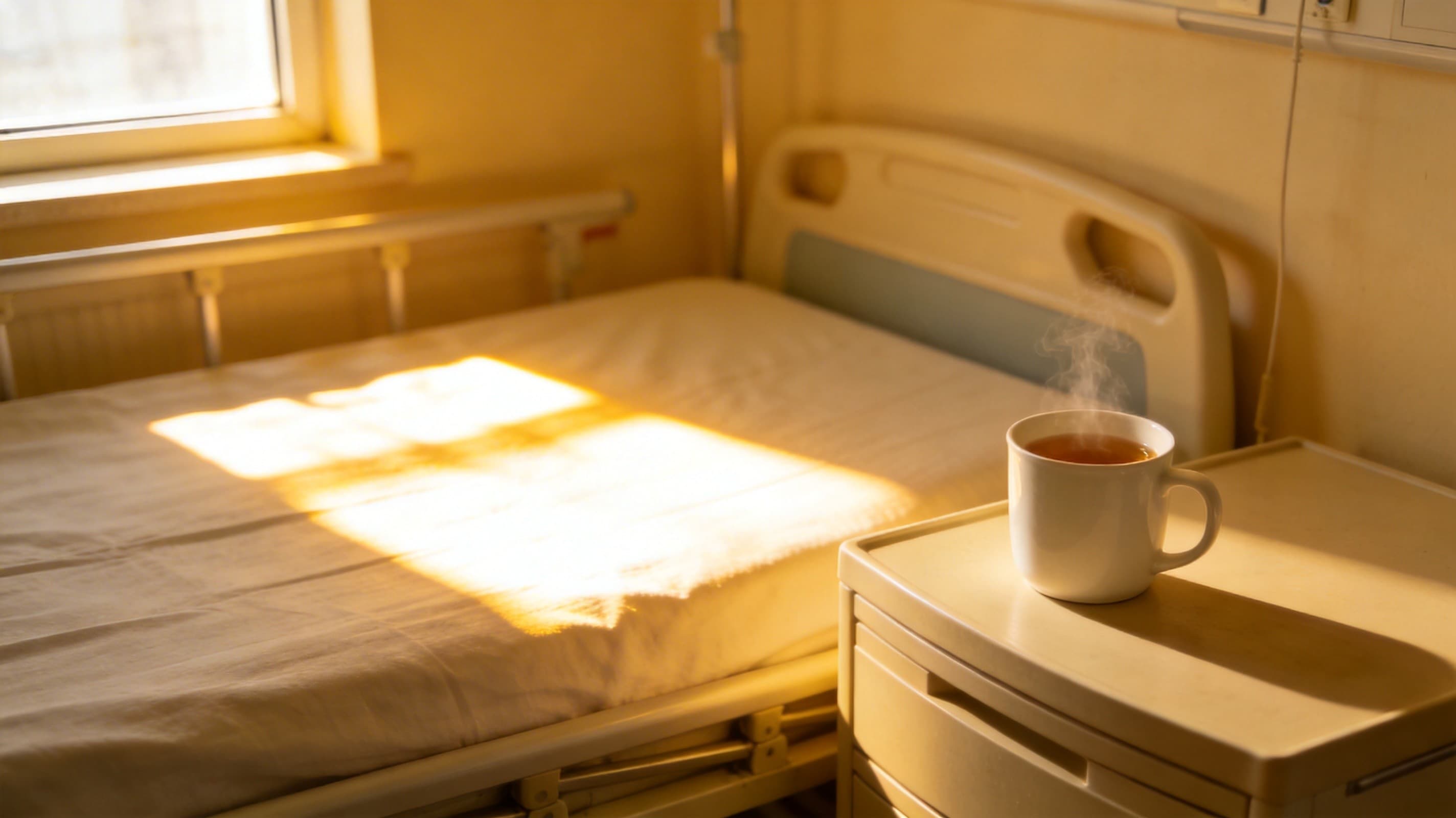 Those "Little Joys" in the Hospital Room: How Sunlight and Hot Water Become Luxuries
